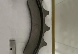 Поковка дугообразного зубчатого сегмента.1